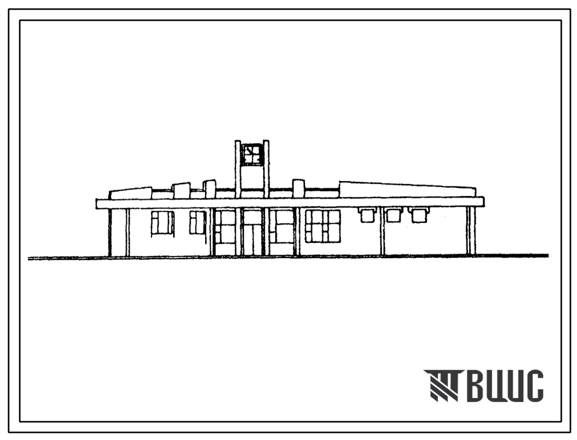 Типовой проект 503-5-50.94 Здание пассажирской автостанции вместимостью 25 человек