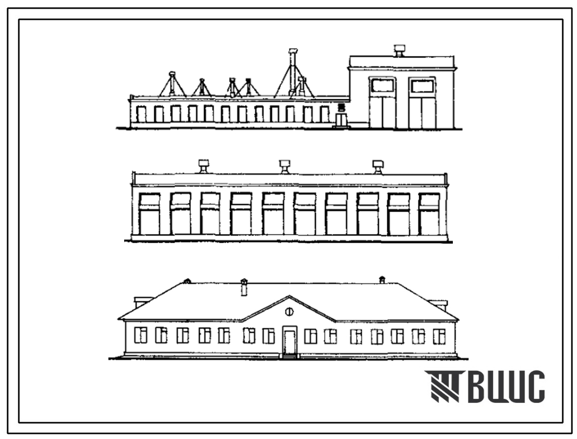 Типовой проект 501-25 Стационарная звеносборная база для производства ремонтно-путевых работ в пределах отделения железной дороги.