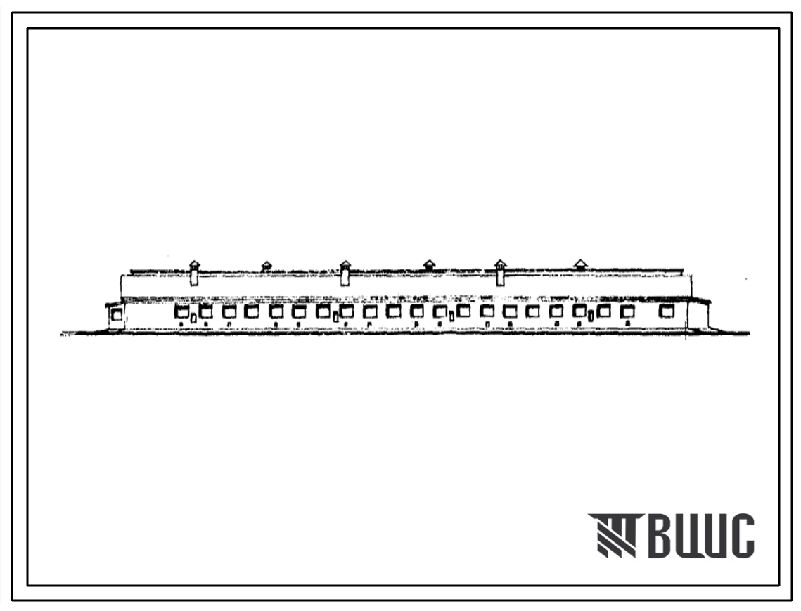 Типовой проект 805-59 Птичник для молодняка кур карантина от 1 до 150  дневного возраста на 5000 голов. Для строительства в районах с расчетной наружной температурой -10?С. (Для 3 проектно-строительной зоны).