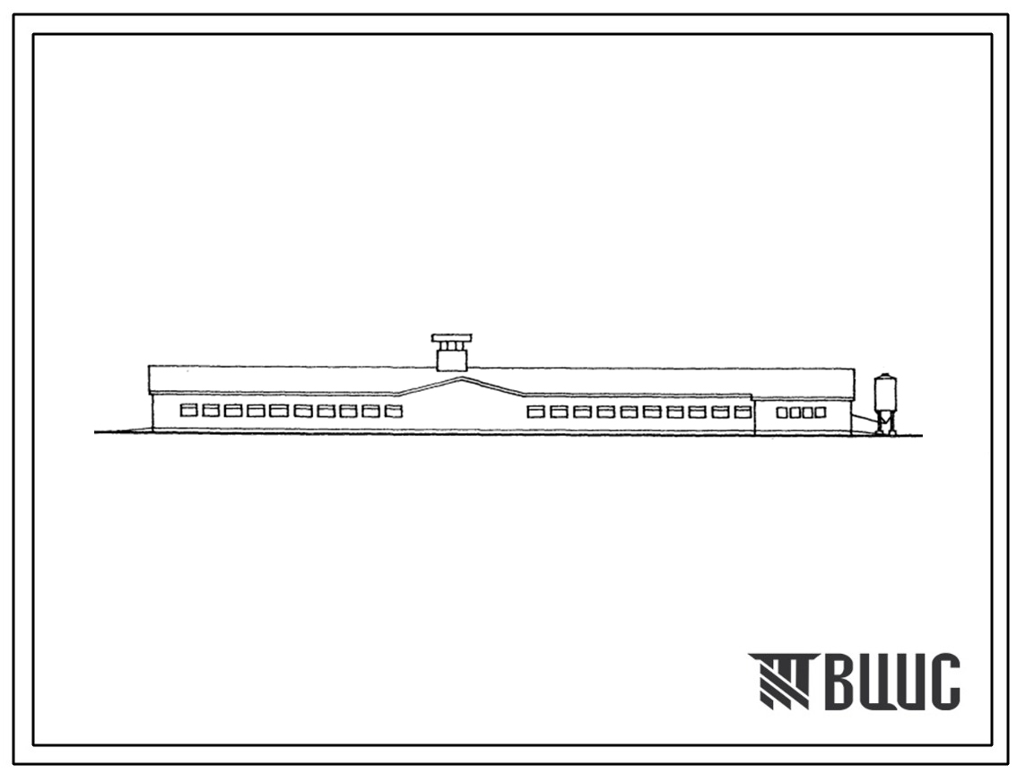 Типовой проект 801-2-79.13.86 Коровник на 216 коров (для строительства в Эстонской ССР)