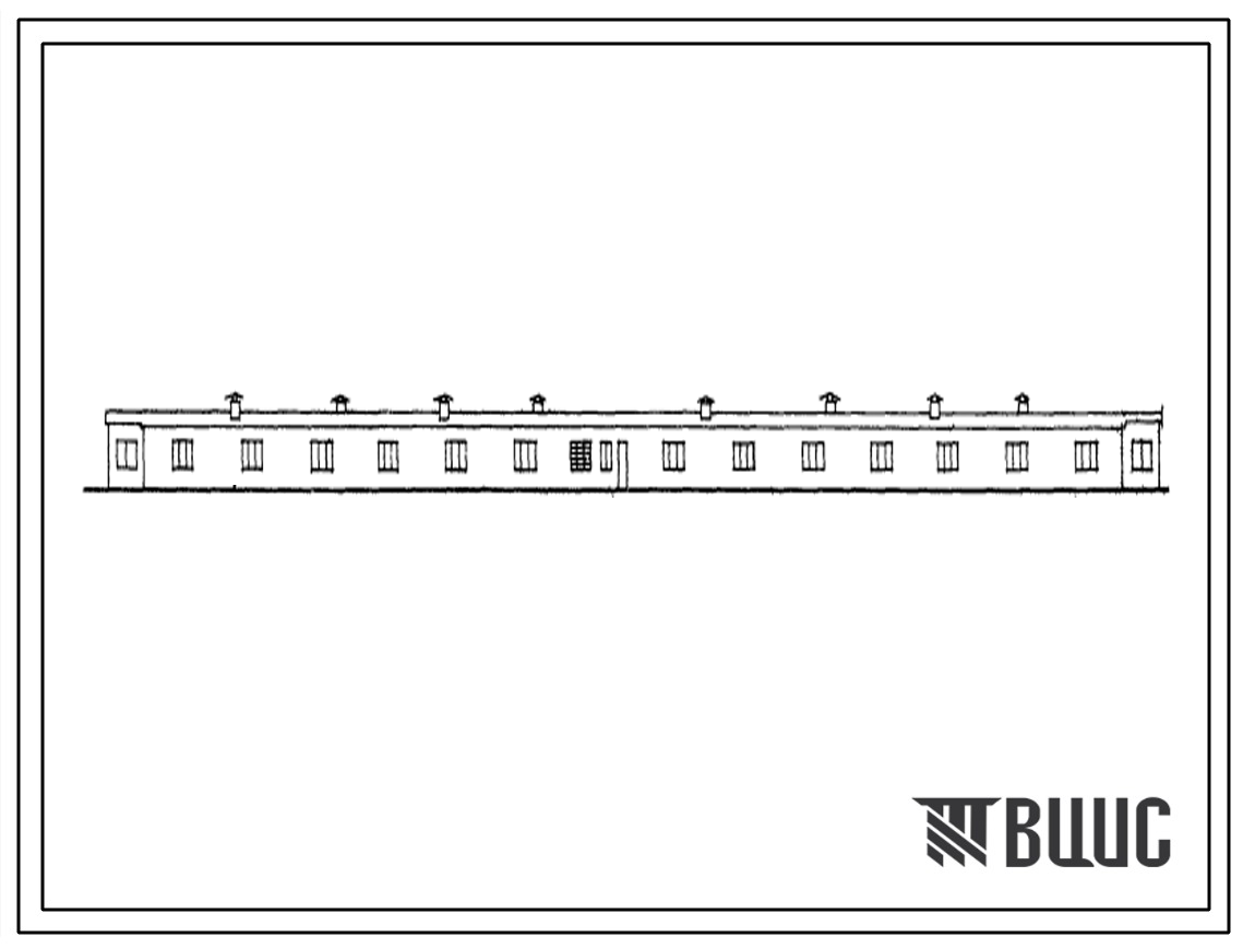 Типовой проект 805-153 Птичник на 8000 голов для выращивания утят в возрасте от 31 до 55 дней.