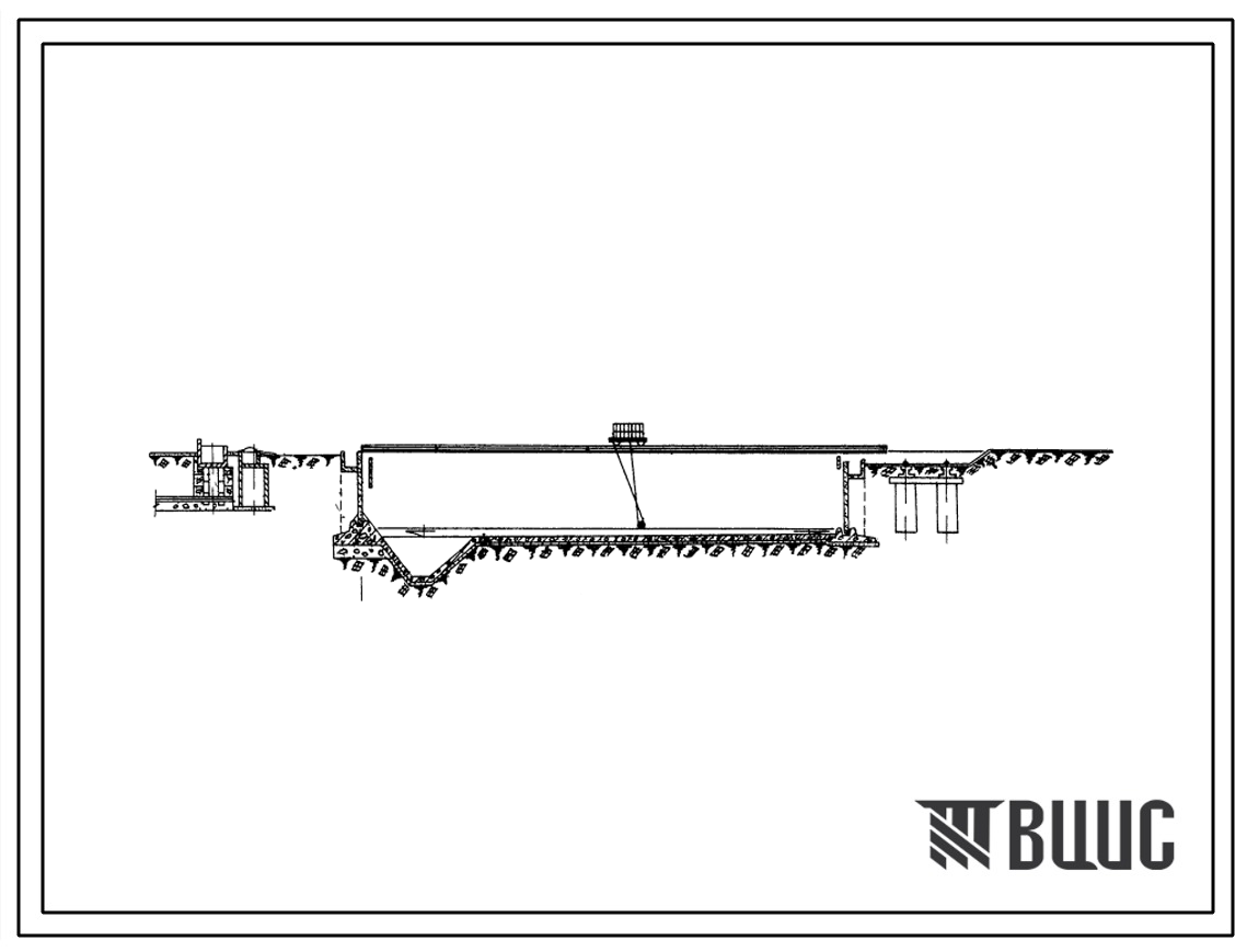 Типовой проект 4-18-775/69 Канализационные горизонтальные отстойники с механизированным удалением осадка.