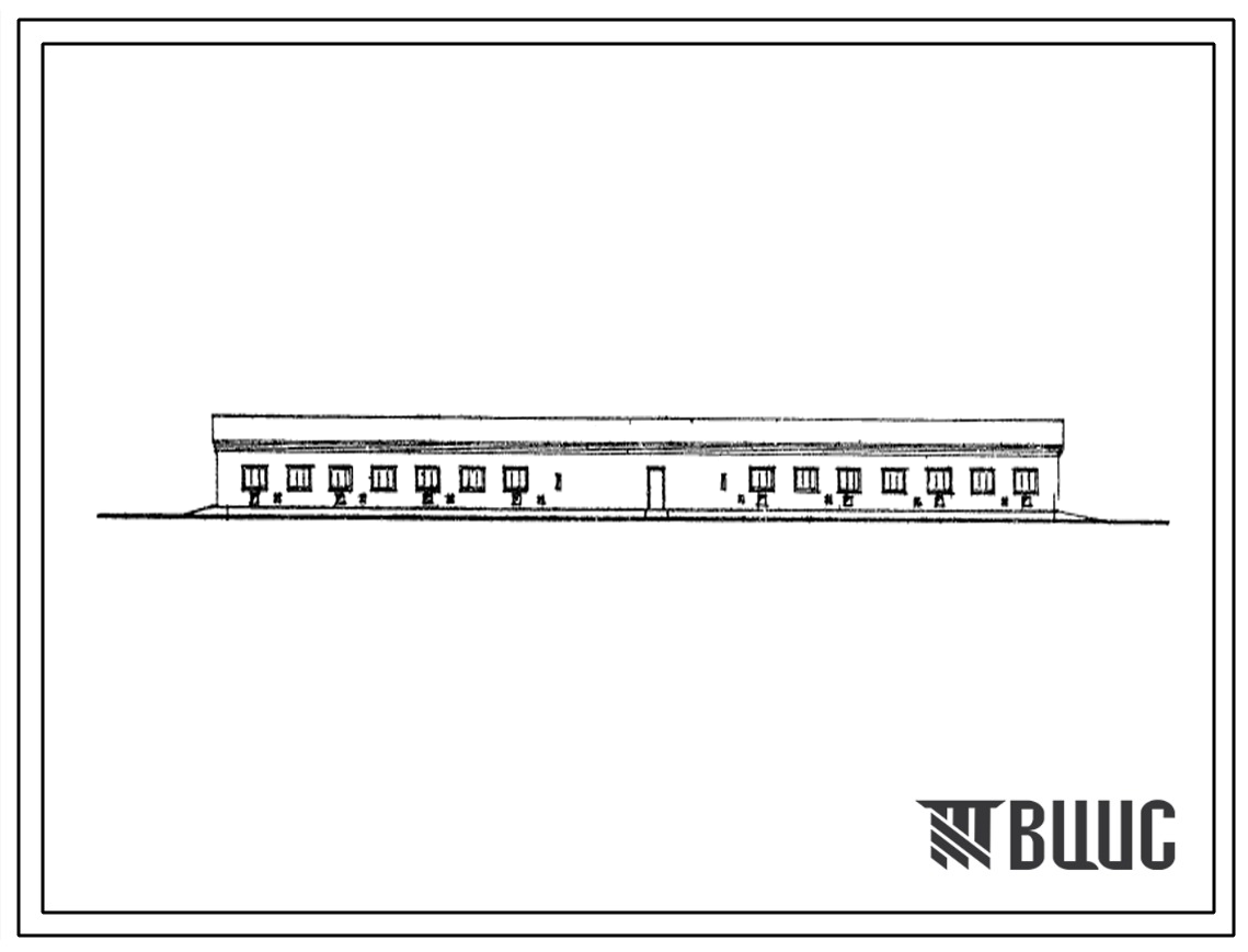 Типовой проект 805-114 Птичник для выращивания цыплят от 1 до 60 (70)-дневного возраста на 6-8тыс. голов.