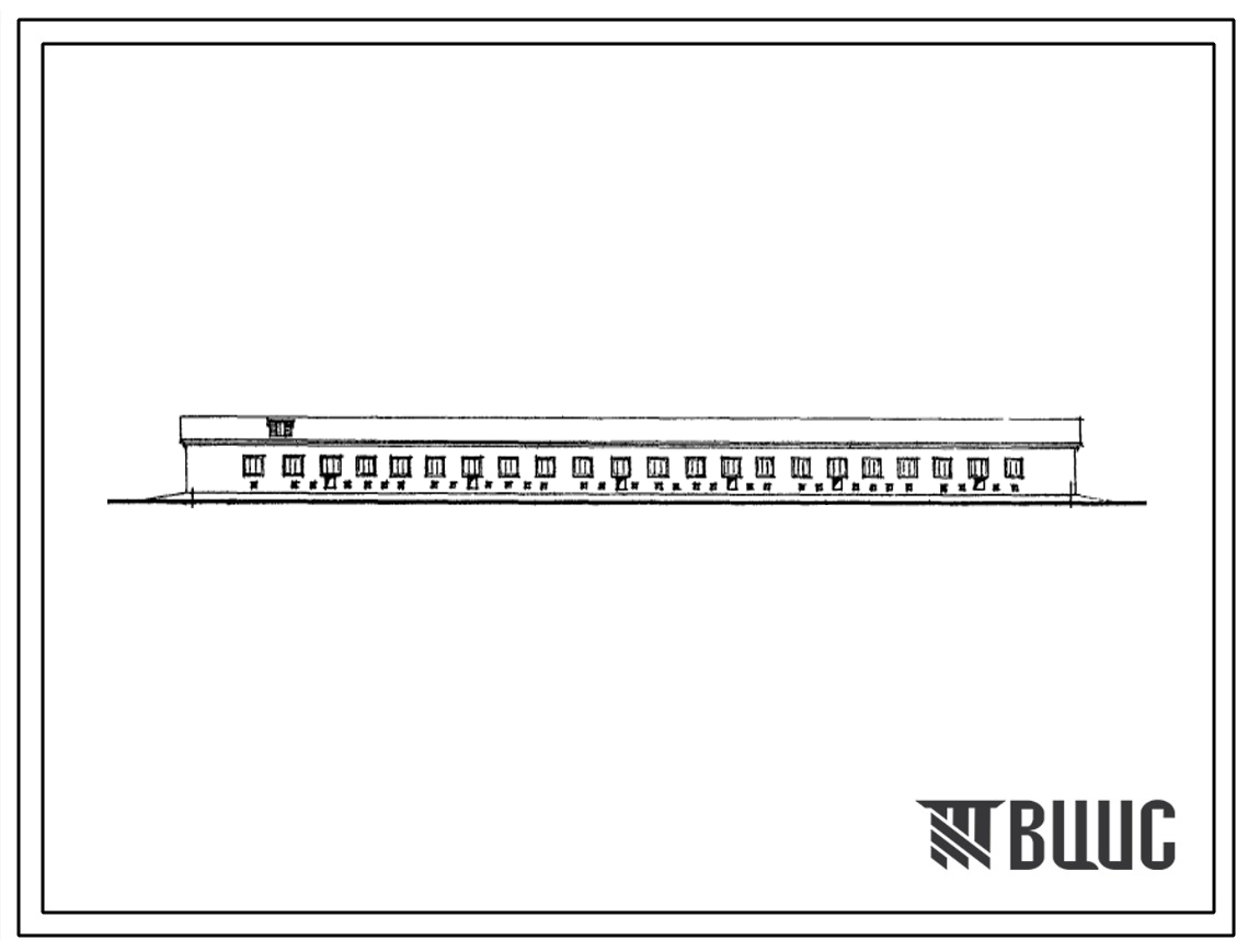 Типовой проект 805-109 Птичник-селекционник на 800-1000кур.