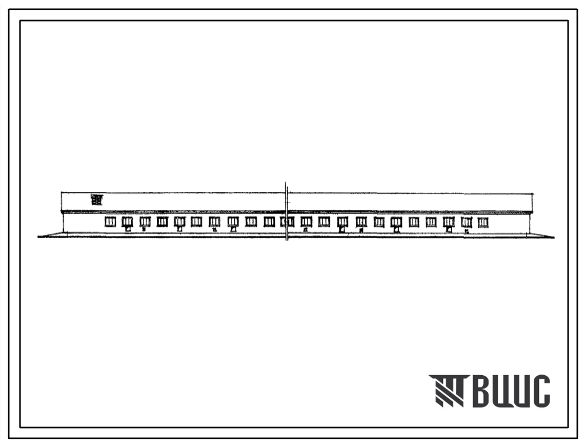 Типовой проект 805-112 Птичник для выращивания молодняка кур от 61 (71) до 140 (150) дней на 5-6тыс.голов.