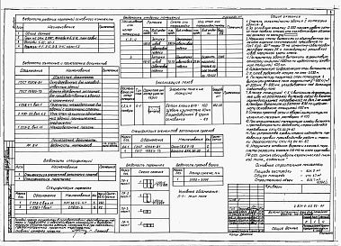 Состав альбома. Типовой проект У.801-9-60.92Альбом 1 Пояснительная записка. Технологические решения. Архитектурные решения. Конструкции железобетонные. Отопление и вентиляция. Электротехнические решения.     