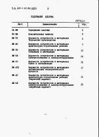 Состав фльбома. Типовой проект 812-1-52.84Альбом 14 Ведомость потребности в материалах