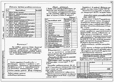 Состав альбома. Типовой проект 707-2-23с.86Альбом 6 Антикоррозионная защита металлоконструкций.