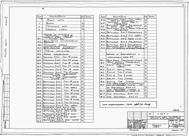 Состав альбома. Типовой проект 223-9-161Альбом 2 Санитарно-технические чертежи     