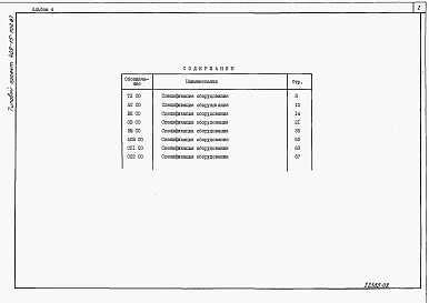 Состав альбома. Типовой проект 409-15-102.87Альбом 4  Спецификация оборудования  