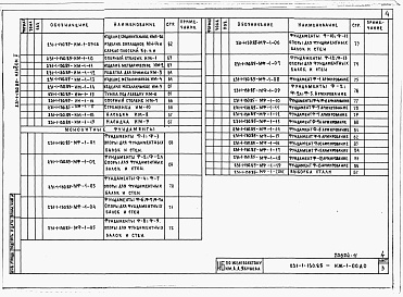 Состав фльбома. Типовой проект 231-1-130.85Альбом 10 Изделия железобетонные сборные. Изделия металлические. Монолитные фундаменты     