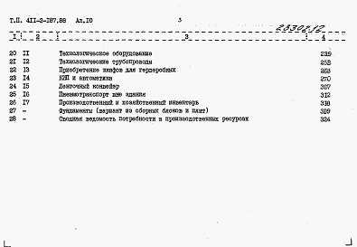 Состав альбома. Типовой проект 411-2-187.88Альбом 10  Книги 1 и 2. Сметы.      