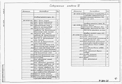 Состав альбома. Типовой проект 901-1-95.88Альбом 6 Электротехническая часть  