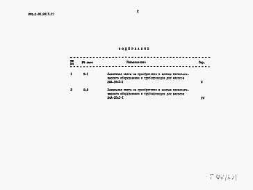 Состав альбома. Типовой проект 901-1-95.88Альбом 10 Часть 2 Сметная документация
