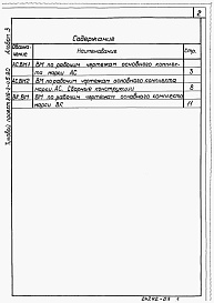 Состав фльбома. Типовой проект 816-2-45.90Альбом 3   Ведомости потребности в материалах   