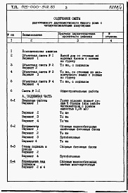 Состав фльбома. Типовой проект 145-000-342.85Альбом 6 Сметы