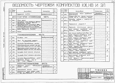 Состав фльбома. Типовой проект 901-6-56Альбом 4 Четырехсекционные градирни