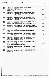 Состав фльбома. Типовой проект 144-24-236.13.87Альбом 5 Ведомости потребности в материалах