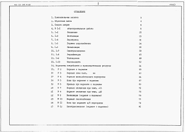 Состав фльбома. Типовой проект 144-24-295.13.88Альбом 3 Сметы