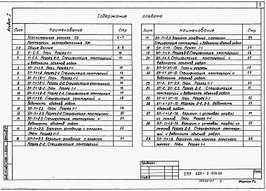 Состав альбома. Типовой проект 820-04-36.90Альбом 1 Пояснительная записка      