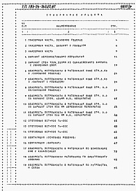 Состав альбома. Типовой проект 184-24-243.13.87Альбом 4 Ведомости потребности в материалах