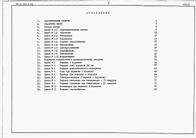 Состав фльбома. Типовой проект 184-24-298.13.88Альбом 3 Сметы