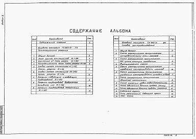 Состав фльбома. Типовой проект 902-2-447.88Альбом 2 Технологические, электротехнические решения.     