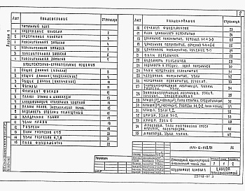 Состав фльбома. Типовой проект 144-16-149.91Альбом 1 Пояснительная записка. Архитектурно-строительные решения. Отопление и вентиляция. Водопровод и канализация. Электроосвещение. Связь и сигнализация.