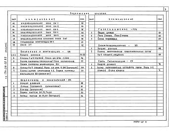 Состав фльбома. Типовой проект 174-216-32.89Альбом 1 Архитектурно-строительные чертежи, чертежи инженерного оборудования