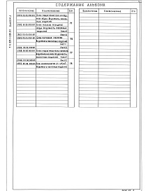 Состав фльбома. Типовой проект 903-1-294.91Альбом 3  Блоки насосов, бак-аккумулятор. Газоходы    