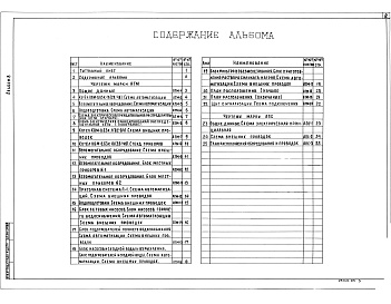 Состав фльбома. Типовой проект 903-1-294.91Альбом 8 Автоматизация. Пожарная сигнализация    