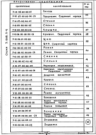 Состав альбома. Серия 3.808.5-4 УлейАльбом 1 Рабочие чертежи