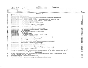 Состав фльбома. Типовой проект 294-3-56.90Альбом 9 Сметы. Часть 1