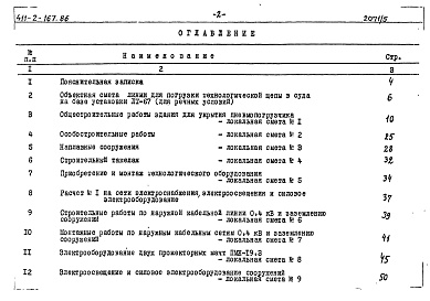 Состав фльбома. Типовой проект 411-2-167.86Альбом 5 Сметы