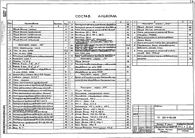 Состав фльбома. Типовой проект 291-3-48с.88Альбом 1     Часть 1 Архитектурно-строительные и технологические чертежи.     Часть 2 Конструкция металлической ванны.     Часть 3 Конструкция монолитной железобетонной ванны     