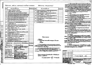 Состав фльбома. Типовой проект 291-3-48с.88Альбом 2 Конструкции металлические Часть 1, 2