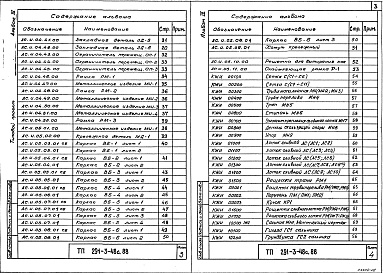 Состав фльбома. Типовой проект 291-3-48с.88Альбом 4 Строительные изделия     