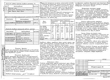 Состав альбома. Типовой проект У.801-2-140.96Альбом 1 Технологія виробництва. Архітектурно-будівельні рішення. Водопровід та каналізація. Електроосвітлення та силове електрообладнання 