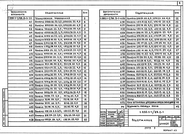 Состав альбома. Серия 1.090.1-1/88 СборныеВыпуск 2-1 Панели наружных стен однослойные.  Рабочие чертежи