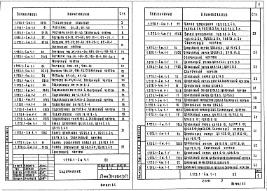 Состав альбома. Серия 1.220.1-4м КонструкцииВыпуск 1-1 Ростверки, подколонники, элементы цокольной части. Рабочие чертежи