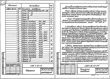 Состав альбома. Серия 1.420.1-19 КонструкцииВыпуск 1-6 Колонны. Арматурные и закладные изделия. Рабочие чертежи