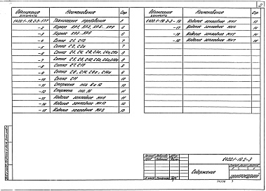 Состав альбома. Серия 1.420.1-19 КонструкцииВыпуск 2-3 Ригели пролетом 12,0 м  для перекрытий и покрытия . Арматурные  и  закладные изделия. Рабочие чертежи