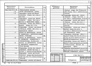 Состав альбома. Серия 1.420.1-20с КонструкцииВыпуск 0-3 Материалы для проектирования зданий с сеткой колонн 6х6  м