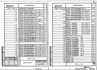 Состав альбома. Серия 1.424.1-13 КолонныВыпуск 2 Арматурные и закладные изделия. Стальные связи по колоннам. Рабочие чертежи