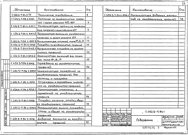 Состав альбома. Серия 1.450.3-7.94 Лестницы,Выпуск 1 Конструкции из холодногнутых профилей. Чертежи КМ