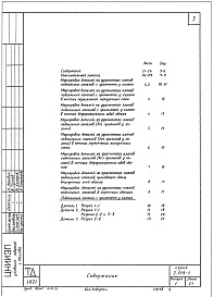 Состав альбома. Серия 2.219-1 ДеталиВыпуск 1 Подпольные каналы каркасно-панельных и кирпичных зданий 