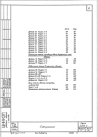 Состав альбома. Серия 2.219-1 ДеталиВыпуск 1 Подпольные каналы каркасно-панельных и кирпичных зданий 