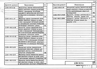 Состав альбома. Серия 3.503.1-81 ПролетныеВыпуск 0-2 Материалы для проектирования температурно-неразрезных пролетных строений мостов и путепроводов, расположенных на автомобильных дорогах общего пользования