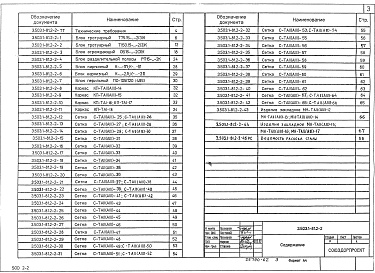 Состав альбома. Серия 3.503.1-81 ПролетныеВыпуск 2-2 Тротуарные и ограждающие блоки косых пролетных строений. Рабочие чертежи