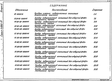 Состав фльбома. Серия 3.820.2-37 ЗатворыВыпуск 0 Техническое описание. Монтажные чертежи 